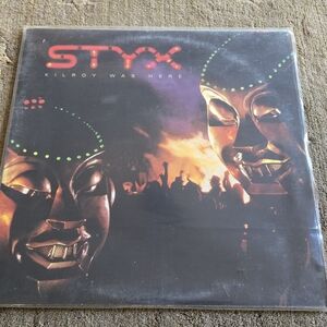 Styx Killroy Was Here Vinyl Record Album Pristine Condition